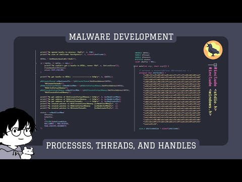 Malware Development: Processes, Threads, and Handles