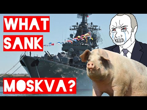 What sunk the Moskva?
