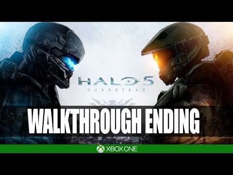 Halo 5 Guardians Walkthrough Part 23 ENDING | Mission 15: Guardians 2/2 | No Commentary