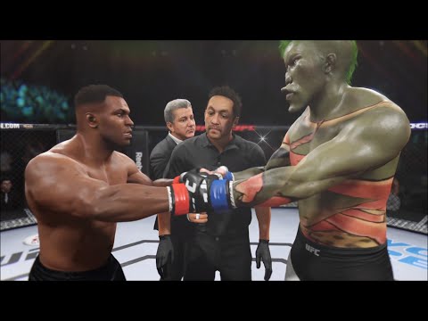 Mike Tyson vs. Veloci Raptor - EA Sports UFC 2 - Epic Fight