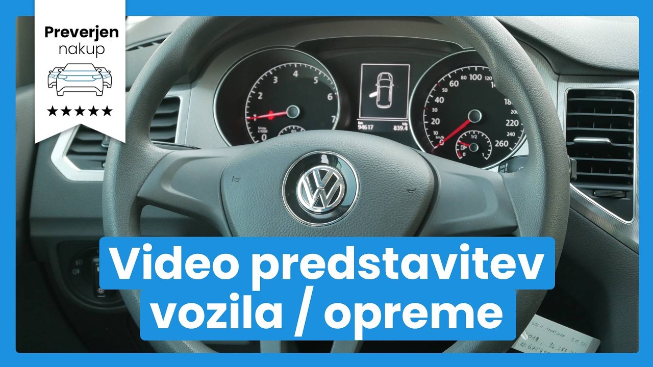 Volkswagen Golf Sportsvan Rabbit TSI - SLOVENSKO VOZILO