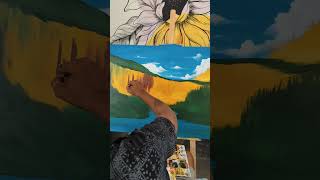 Mixing color for Canvas 🎨🖌️ #shortvideo #painting #homedecor #art #arrahman #natureart #photostudy