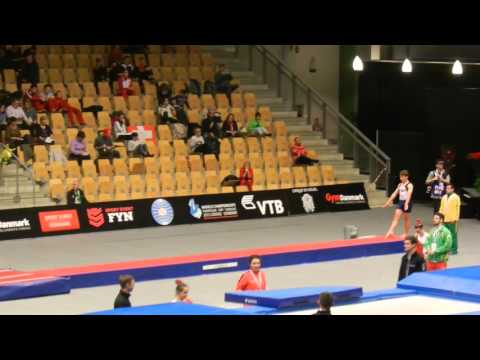 AUSBlake Grainger 1st pass Prelims 15 16 Mens Tumbling 2015 World Age Group Competition Denmark