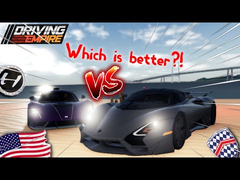 SSC Tuatara Aggressor Versus Hennessey Venom F5 Revolution Roadster!👀 |Driving Empire