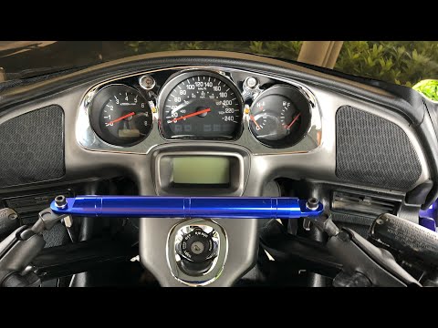 [ GL1800 1st Generation ]Troubleshooting Honda Goldwing GL1800 for HISS from Chrome Key Plate Accent