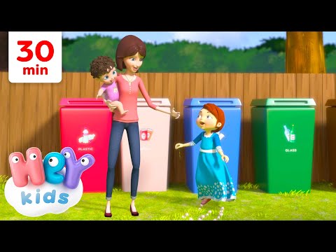 The Recycle Song and More Science Songs! | Educational Songs for Kids | Hey Kids Nursery Rhymes
