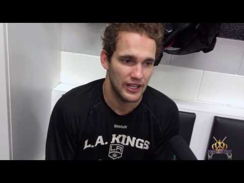 LA Kings Forward Linden Vey - Post-Practice Interview, November 23, 2013