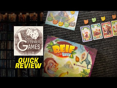 Quick Video Review: "A Knizia Banger Disguised as a Family Game"