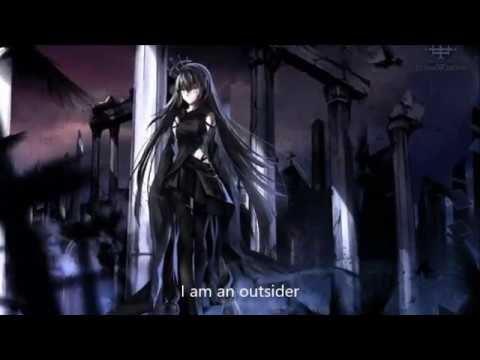 (nightcore) i am an outsider (Lyrics)