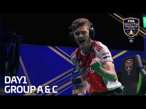 FIFA eWorld Cup 2018- Groups A & C (English Commentary)