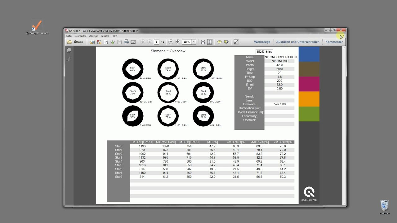 iQ-Analyzer Tutorial - Exporting Results
