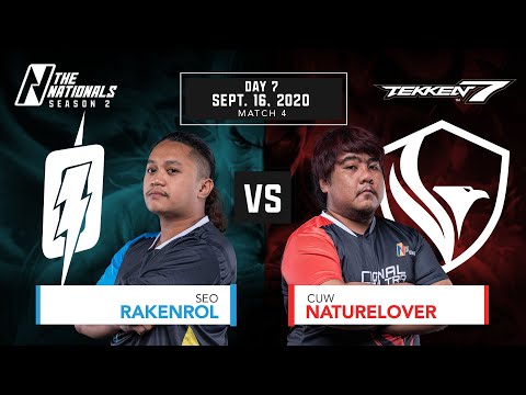 Crashing the party | SEO.RakEnRol vs CUW.NatureLover | The Nationals Season 2 Tekken 7 Day 7 Pt. 4