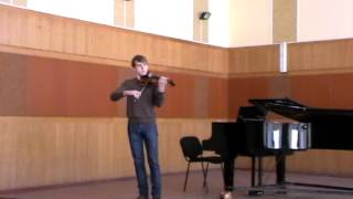 Dont J.  Caprice № 2  Alex Yazlovsky  violin