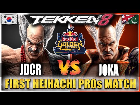 Tekken 8 HEIHACHI FIRST PROs Match - JDCR vs JoKa - Red Bull Golden Letters 2024