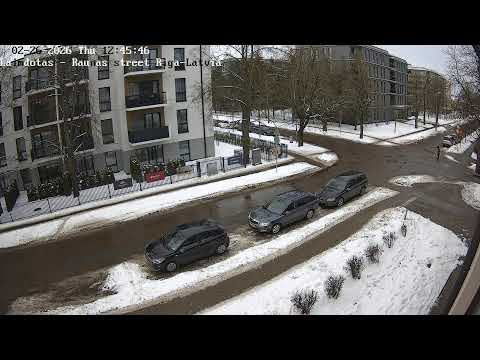 Streets in Riga  Live Stream