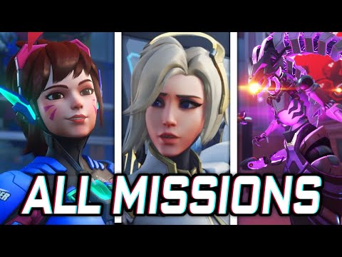 Overwatch 2 Invasion PvE - All Missions & Cutscenes