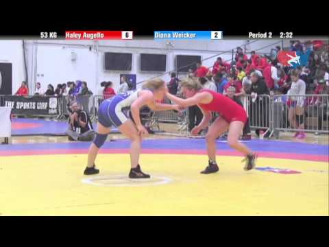 WM 53 KG - Haley Augello vs. Diana Weicker