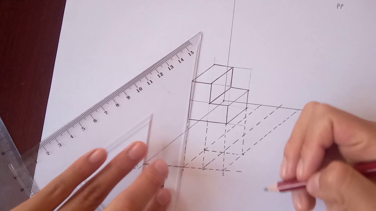 DIBUJO TÉCNICO - PROYECCIÓN ORTOGONAL TRIEDRICA