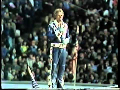 Evel Knievel Complete Wembley 13 bus jump may 1975 Part Two