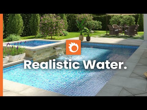 Create Realistic Water with Chaos Corona