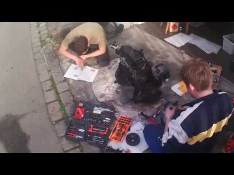 Motorumbau Seat Cordoba 1.6 auf 2.0 , Zeitraffervideo Motorswap