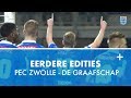 Eerdere edities PEC Zwolle - De Graafschap