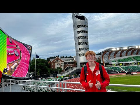 Aiden Moore "24 Battle Creek Lakeview 1 Mile 4:27 Nike Outdoor Nationals