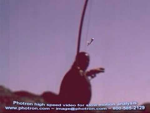 The Archers Paradox recorded with high speed video