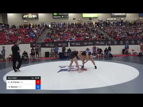 152 Lbs Cons 4 - Lillian Gradillas-Flores, Arizona Girls Wrestling Vs Vida Beckel, Animal House Wr