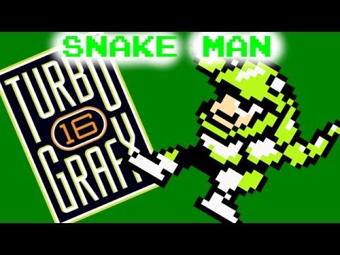 Snake Man Remix: PC Engine/ Turbografx 16