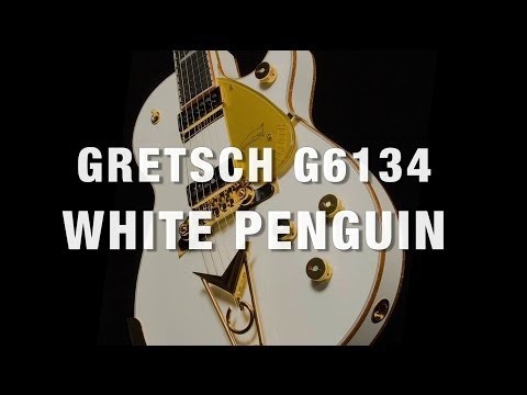 2003 Gretsch G6134 White Penguin - White | Japan Singlecut Dynasonic Pickups Ebony Fretboard w/ Hump Block Feather Motif Inlays First Production Year | OHSC image 26
