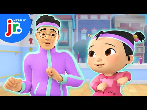Cece's Dance Practice with Daddy! 🎶 CoComelon Lane | Netflix Jr