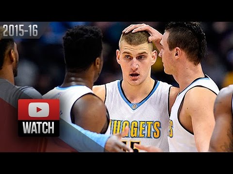 Nikola Jokic Full Highlights vs Raptors (2016.02.01) - 27 Pts, 14 Reb
