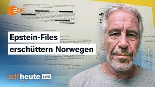 Experte zum Fall Epstein: „Norwegische Monarchie muss jetzt konsequent reagieren“ | ZDFheute live