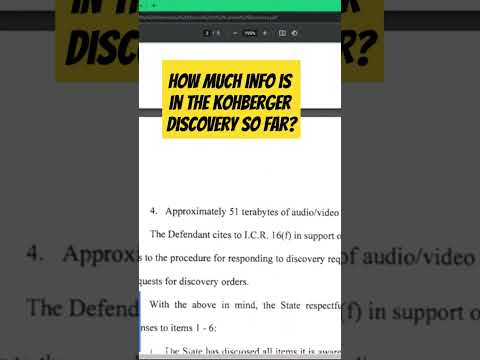 Bryan Kohberger Discovery #bryankohberger #idahofour