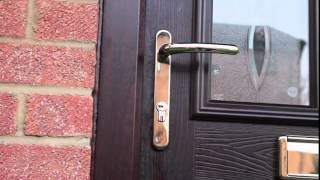 New front door lock problem