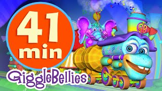 I've Been Working On The Railroad | 16 Nursery Rhymes | GiggleBellies