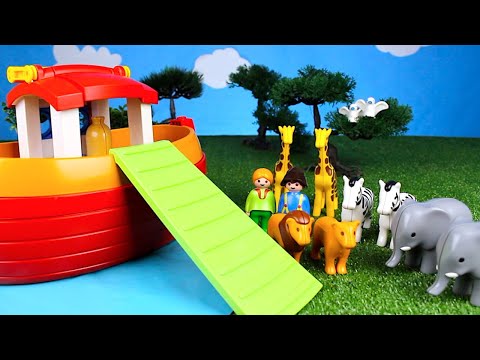 Playmobil 123 Animals Ark Playset Build and Play Fun Toys For Kids