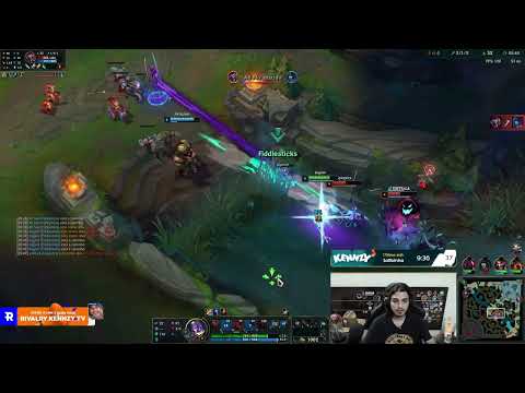 KENNZY É MUITO BOM DE FIDDLESTICKS #shorts