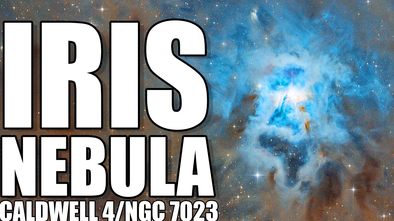 The Iris Nebula (NGC 7023 or Caldwell 4) - Deep Sky Videos