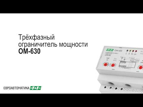 Миниатюра изображения товара Ограничитель перенапряжения Евроавтоматика OM-630 / EA03.001.007