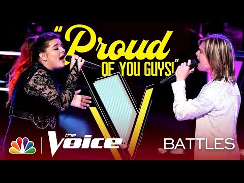 Caroline Reilly and Jake HaldenVang Battle Hard to "Just Like a Pill" - The Voice Battles 2019