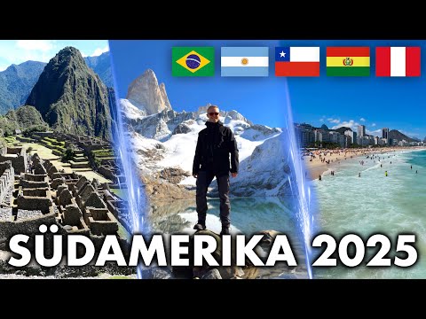 [Aftermovie] SÜDAMERIKA 2025 - 39 Tage durch 5 Länder bis an das Ende der Welt! 🇧🇷🇦🇷🇨🇱🇧🇴🇵🇪