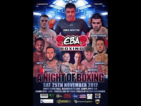 EBA BOXING LIVE - Saturday 25th November 2017