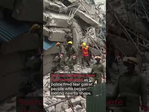 Many feared trapped after Kenya building collapse