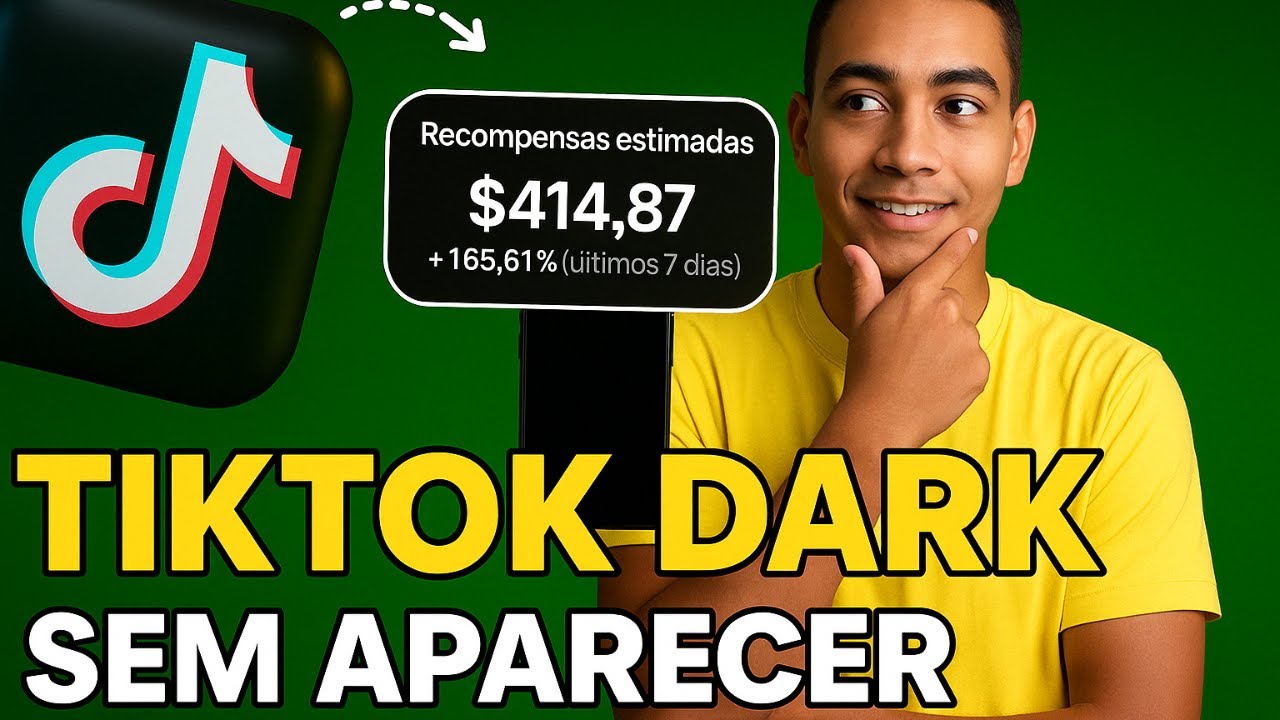Como Ganhar Dinheiro no TikTok Sem Aparecer em 2025 (Passo a Passo)