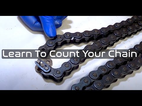 How to Count Motorcycle Chain Length for Honda CB350  CB360  CB450