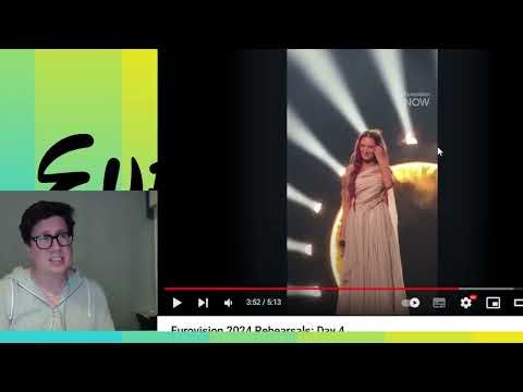 🇮🇱1st Rehearsal - Eden Golan - Hurricane - Israel | Eurovision 2024 #eurovision2024 #reaction