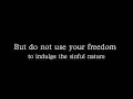 "Freedom" by Run Kid Run (with lyrics) 
