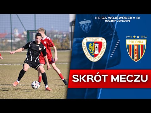 Skrót B1: Polonia Bytom - Piast Gliwice 0:2 (0:0) 30.10.2021r.